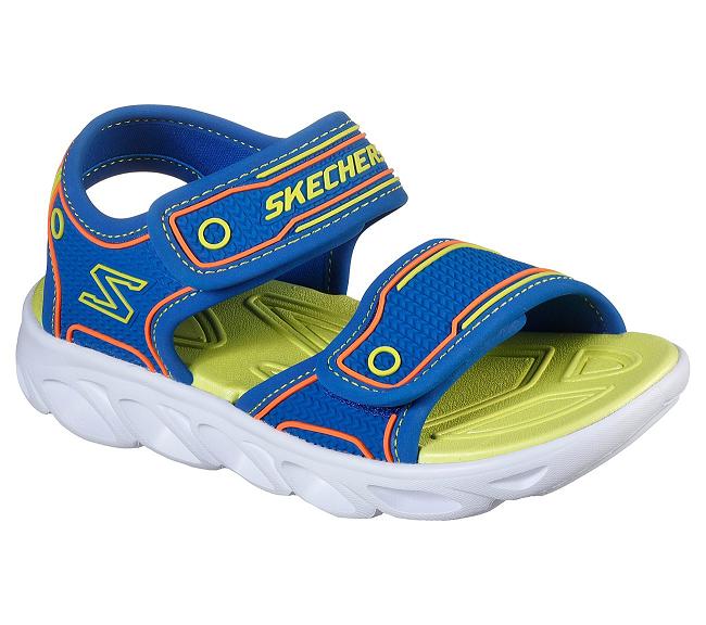 Zapatillas Skechers Con Luces Niños - Hypno Azules QOPBY1324
